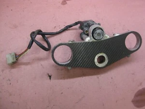 96 Kawasaki ZX750 Ninja Upper Fork Triple Clamp Ignition ZX750P ZX750R ZX7R ZX7 - Bild 1 von 4