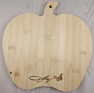 Dolly Parton Apple Bamboo Cutting Board Kitchen/Wall  Decoration - Image 1 of 2