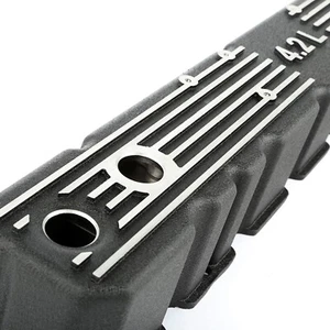 Omix-Ada | 17401.21 | Engine Valve Cover Kit, Black, Aluminum | OE Reference:... - Picture 1 of 4
