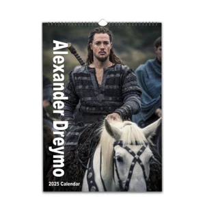 Alexander Dreymon (Uhtred Of Bebbanburg) Deluxe Photo 2025/6 choose start month - Picture 1 of 2