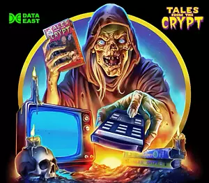Tales From The Crypt Data East Pinball Machine Custom Translite 05 - Picture 1 of 1
