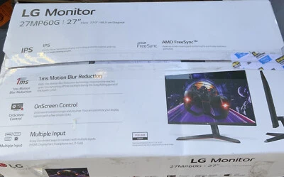 🍏 LG 27MP60G-27”Monitor,68,5 Cm Diagonal,IPS,Open Box 🆕 - Image 1 of 4