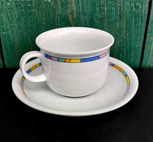 Thomas Porzellan Trend Surf * Tasse Kaffeetasse + Untertasse / Untere (2-teilig) - Bild 1 von 2