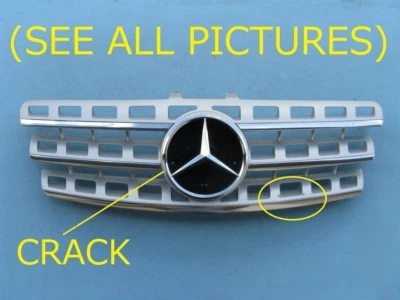 09 10 11 MERCEDES ML320 ML350 ML450 ML550 W164 ML FRONT UPPER BUMPER GRILLE USED - Image 1 of 4