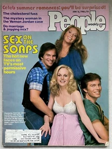 PEOPLE Magazine VTG Issue - June 16, 1980 w/ Sex On The Soaps • Peter Wolf - Picture 1 of 13