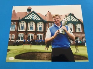 Foto firmada automática de golf de Ernie Els Open Championship 11x14 certificada por la JSA sin certificado de autenticidad - Imagen 1 de 2