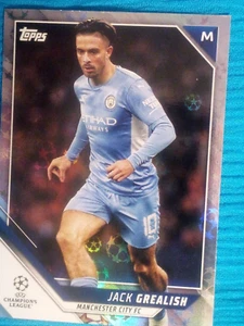 Jack Grealish 2021/22 Topps UEFA Champions League Soccer Star Ball Foil - Picture 1 of 1