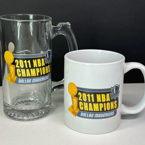 DALLAS MAVERICKS 2011 NBA Finals Champions - Coffee & Beer Mug Cover