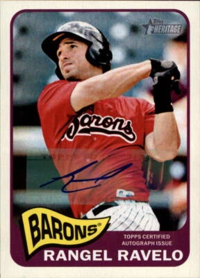 2014 Topps Heritage Minors Real One Autographs #ROARR Rangel Ravelo - NM-MT - Image 1 of 2