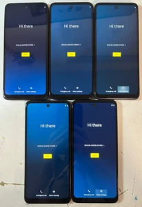 Lot of 5 NO SIMS Motorola Moto G 5G 2022 XT2213-3 64GB 3 Unlocked/2 T-Mobile - Picture 1 of 7