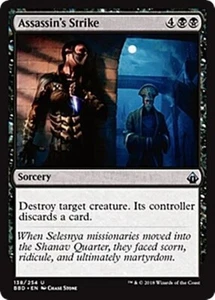 ASSASSIN'S STRIKE X 4 N/M BATTLEBOND MAGIC THE GATHERING - Picture 1 of 1