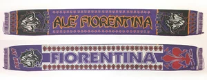 FIORENTINA BAD BOY ALE PURPLE FLORENCE VINTAGE SCARF SCARF SCARF ULTRAS - Picture 1 of 1