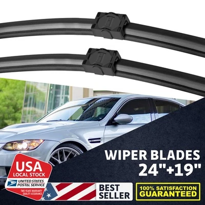 Limpiaparabrisas delantero duradero de 24"+19" para BMW 328i xDrive 2009 3,0 L Foto 1 de 4