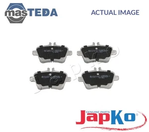510501 SET PASTIGLIE FRENO PASTIGLIE FRENO POSTERIORI JAPKO NUOVE RICAMBIO OE - Foto 1 di 6