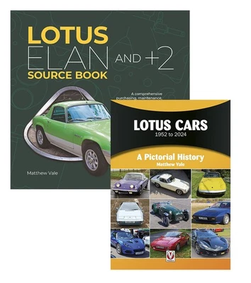 Lotus: Cars 1952 年至 2024 年 & Elan 和 +2 2 书套装 — 第 1/3 张图片