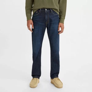 Levi's Men's 505 Regular Fit Straight Jeans - Picture 1 of 32