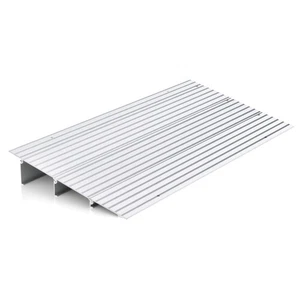 3" Rise Wheelchair Threshold Ramp w/ Adjustable Ramp 700LBS Weight Capacity - Picture 1 of 9