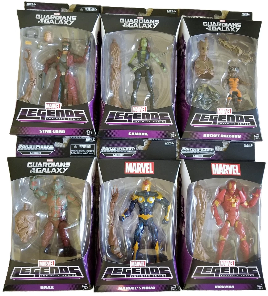 "Marvel Guardians of The Galaxy Star-Lord Figure, 6-Inch"