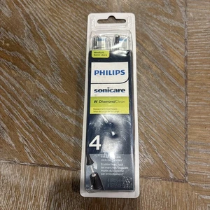 Original Philips Sonicare DiamondClean Zahnbürstenkopf, 4er Pack, schwarz, HX6064/95 - Bild 1 von 2