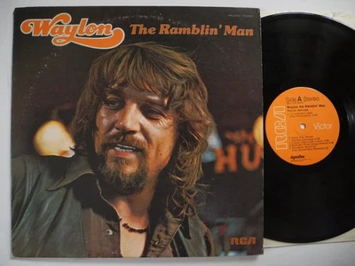 WAYLON JENNINGS The Ramblin' Man LP 1974 US EX - Image 1 of 2