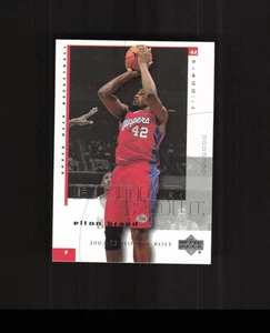 2002-03 Upper Deck Honor Roll #34 Elton Brand Basketball Card Clippers - Picture 1 of 2