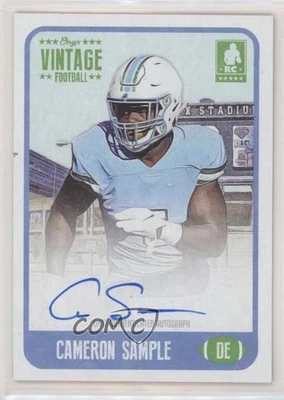 2021 Onyx Vintage Auto Blue Ink /400 Cameron Sample #FACS Auto - Image 1 of 2