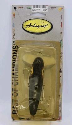 Vintage Arbogast Jitterbug Topwater Bass Fishing Lure NOS - Image 1 of 3