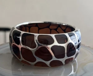 Angelique de Paris Sterling Silver Bangle Bracelet - Picture 1 of 13