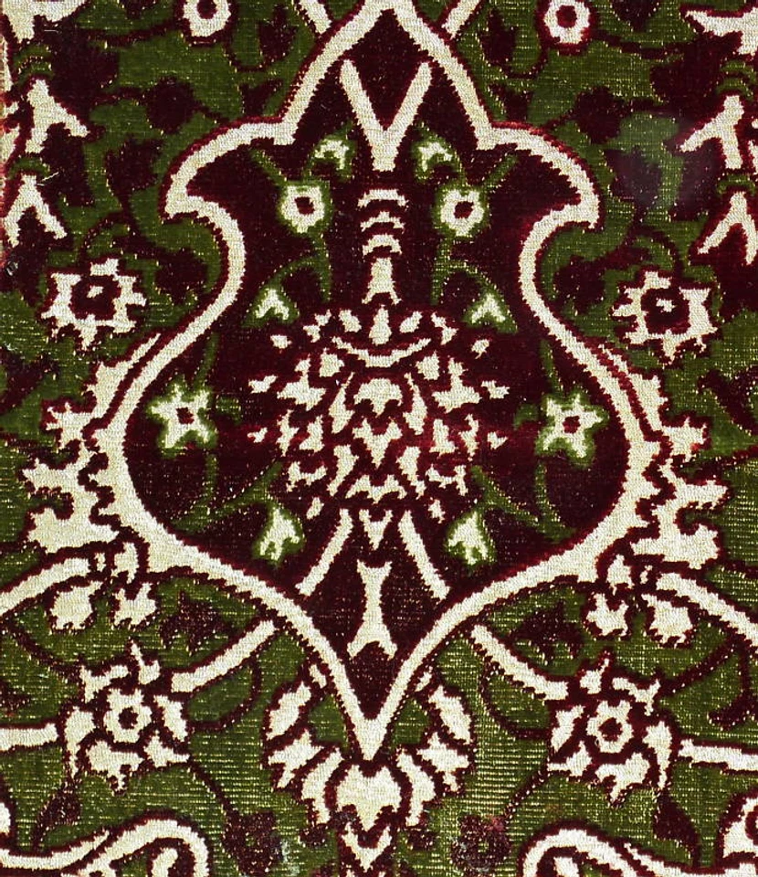 RUBELLI Lepanto Silk Velvet Cotton Viscose Remnant Italy New - Image 1 of 1