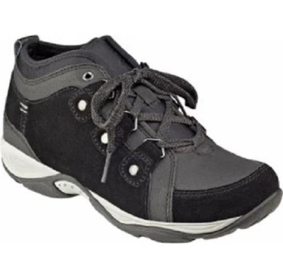 Easy Spirit Enduransa hiking boot athletic shoe suede leather black 8.5 Md NEW   - Image 1 of 3