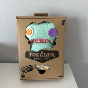 NUOVO peluche Fuggler Ugly Monster BUDGIE EDITION 9 pollici GAPTOOTH MCGOO #41 USA - Foto 1 di 2
