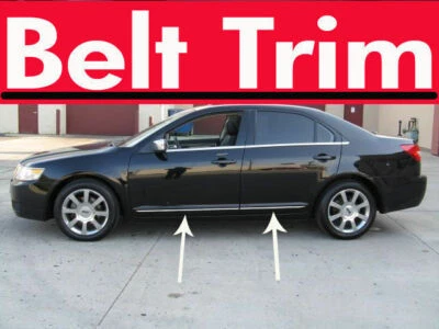 For Lincoln MKZ Zephyr Flexible Chrome Body Side Molding Trim Kit 2006-2012 - Image 1 of 4