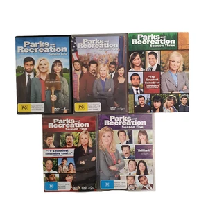 Parks and recreation TV series DVD, season 1-5, region 4, good used condition. - Picture 1 of 4