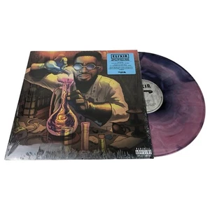 Aaron Rose - Elixir (LP, 2017) Pink / Purple Swirl Vinyl Rap Hip Hop Album - Foto 1 di 9