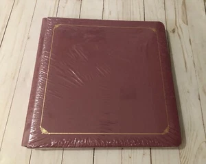 Creative Memories™ Mauve 12 x 12 Scrapbook Album 15 Pages NEW & SEALED Mulberry - Picture 1 of 6