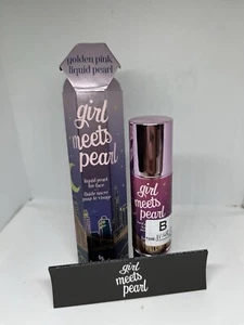 Benefit Girl Meets Pearl Liquid Pearl For Face Golden Pink 0.4fl oz Discontinued - Picture 1 of 2