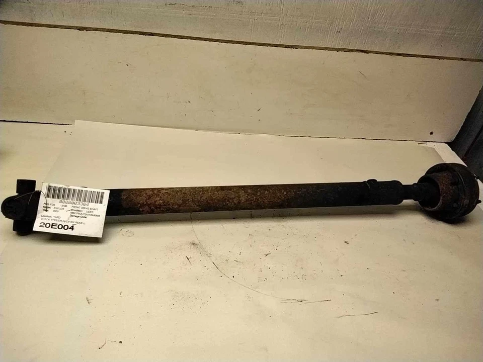 1997 1998 1999 2000 2001 2002 2003 2004 2005 FORD EXPLORER Front Drive Shaft - Image 1 of 1