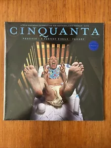 PUSCIFER CINQUANTA BLUE W/ RED & PINK SWIRL VINYL 2LP LTD SEALED MINT - Picture 1 of 2