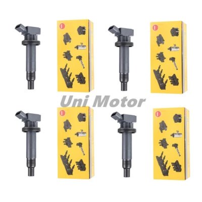90080-19015 4x bobinas de encendido OEM NGK para Toyota Corolla Matrix Celica 1.8 Foto 1 de 4