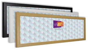 Cornice fotografica panoramica sottile Vivarti nero bianco rovere oro argento mogano - Foto 1 di 23