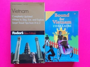 VIETNAM GUIDES - FODOR'S & BOUND FOR VIETNAM By LYDIIA LAUBE **VINTAGE - Picture 1 of 5