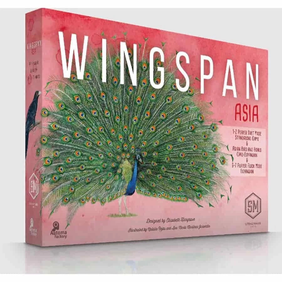 Asia Expansion Wingspan Stonemaier Juegos Juego de Mesa Foto 1 de 1