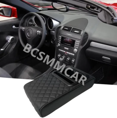 Car Armrest Cushion Cover Center Console Box Pad Pillow Support Mat Waterproof - Image 1 of 4