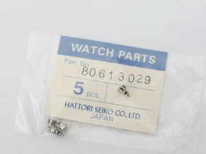 Reloj Botón Seiko Original Parte 80613029 Nuevo Antiguo Stock Reparaciones Repuestos (G5D24) - Imagen 1 de 1