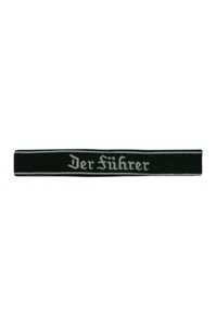 Elite-VT Pz.Gren.Rgt. 4 Der Führer in gothic script EM/NCO cuff title - Picture 1 of 1