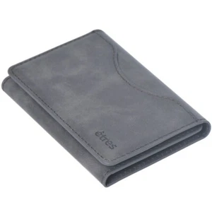 ETRES SMART WALLET PORTAFOGLIO SLIM PORTA CARTE DI CREDITO IPHONE MAG SAFE GRAY - Foto 1 di 7