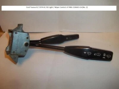 Ford Taunus 8 / 1974-8 / 83 luces / control limpiaparabrisas. # 74BG-11K665-CA (No. 2)  Foto 1 de 2