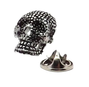 Gothic Schädel Geschenk Krawatte Revers Pin Abzeichen Brosche von MANSCHETTENKNÖPFE DIRECT - Bild 1 von 7