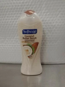 Softsoap Coconut Butter Scrub Exfoliating Body Wash 15oz New 3 Pack - Picture 1 of 3