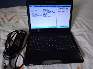 Toshiba Satellite T110-11J 11.6" Intel SU2700 1.3GHz 4GB DDR3,VGA,HDMI, NO HDD. - Picture 1 of 24